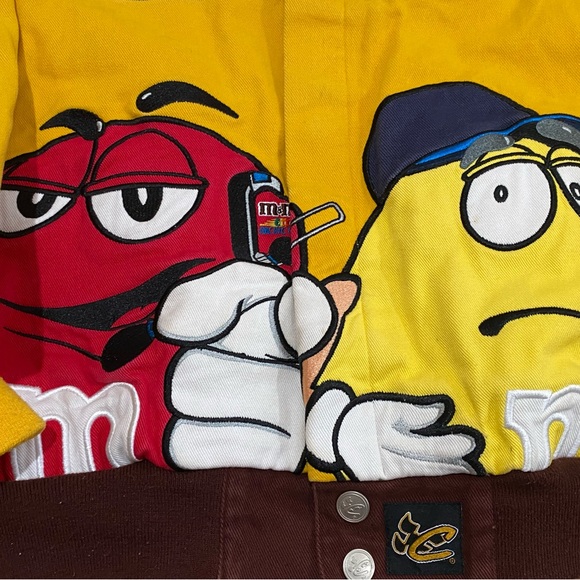 M&M’s NASCAR JACKET SMALL ADULT SIZE (MER) - Picture 4 of 6